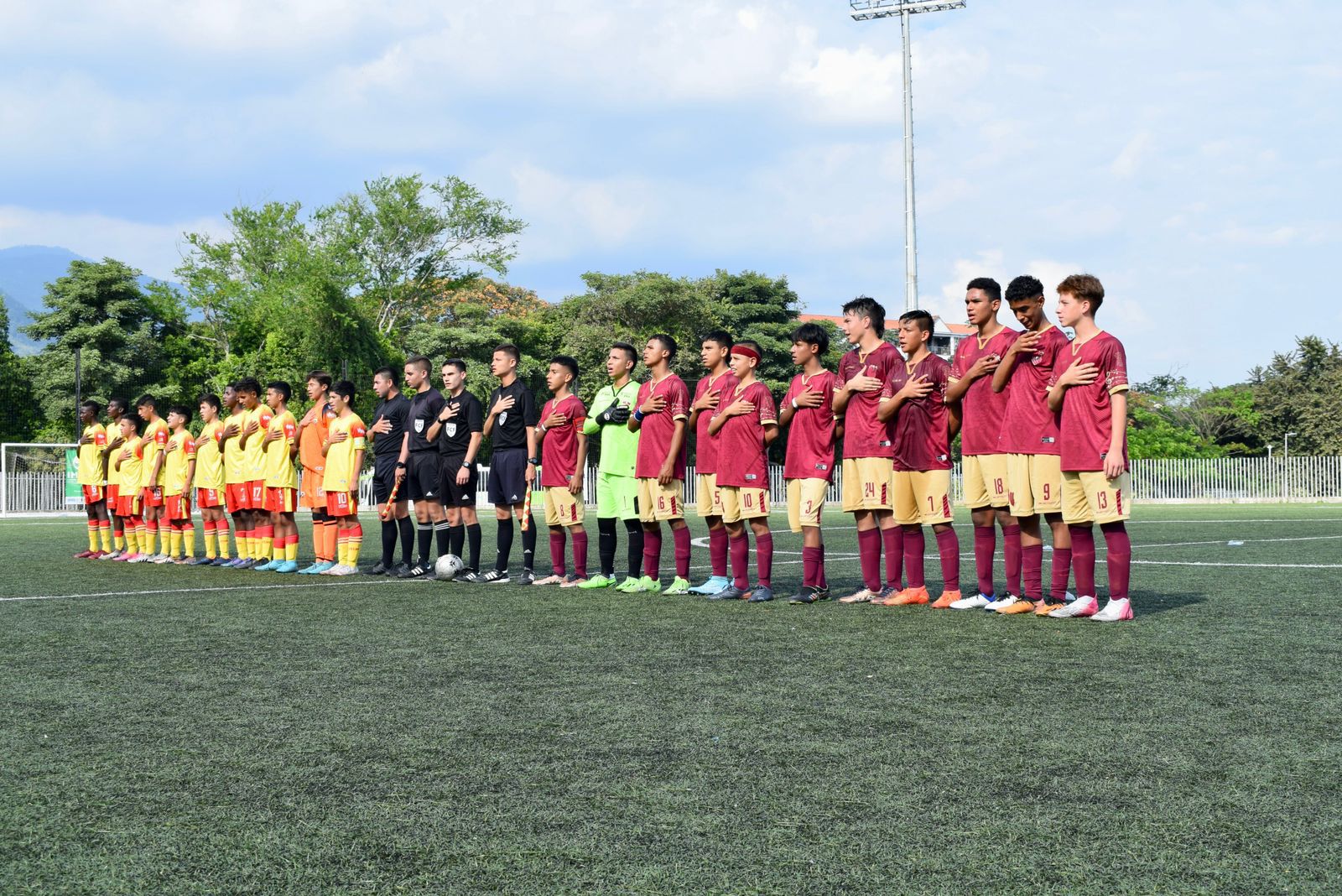 Selección Tolima masculina se prepara para los Juegos Nacionales Juveniles 2024