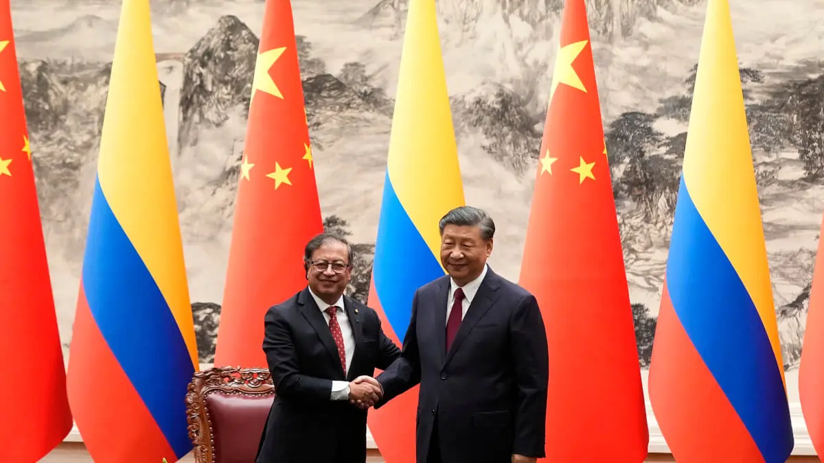Colombia es el quinto socio comercial de China en América Latina