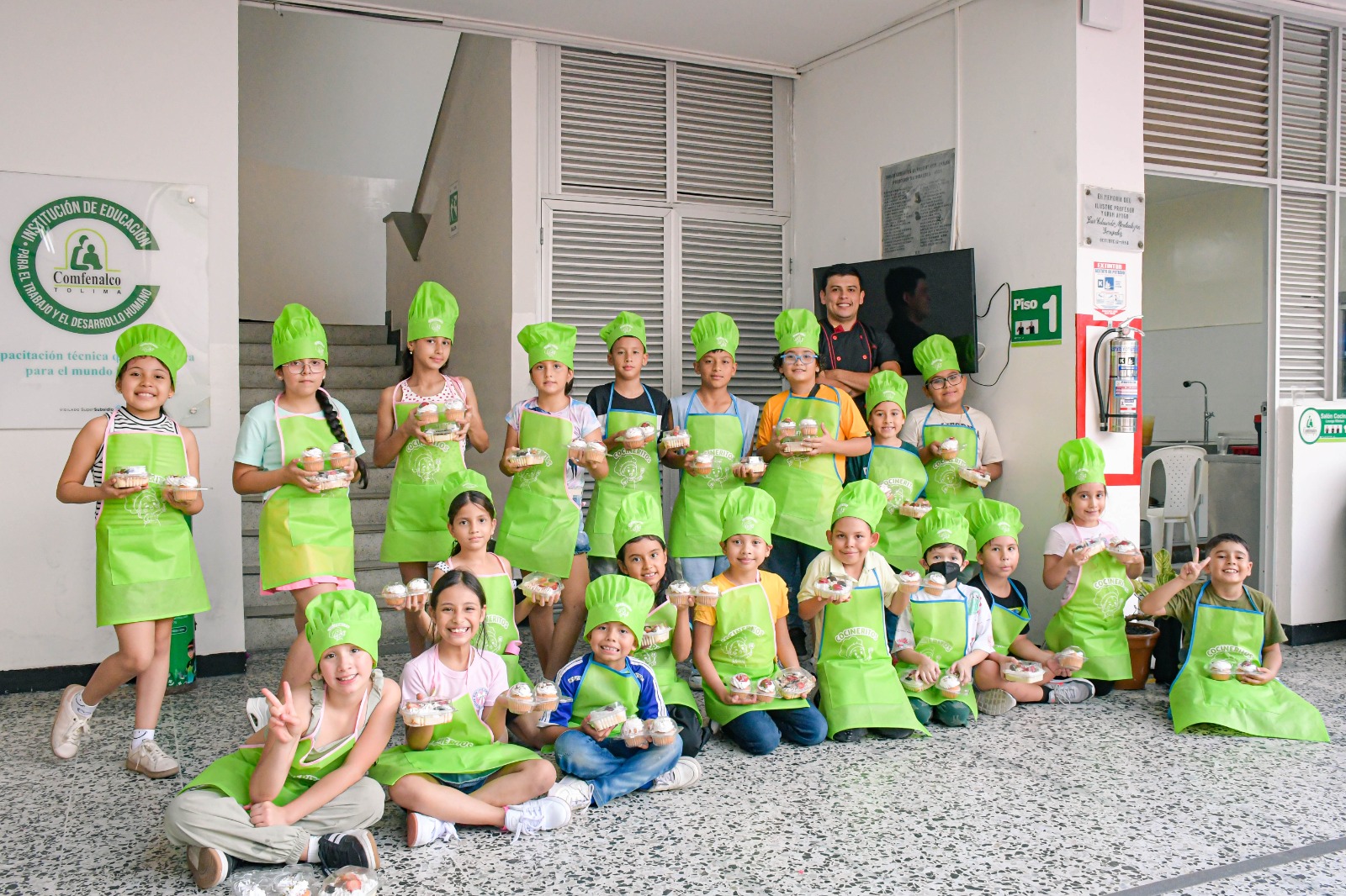 ¿Tu hijo quiere ser chef? Comfenalco Tolima lanza un taller para pequeños cocineros con postres incluidos