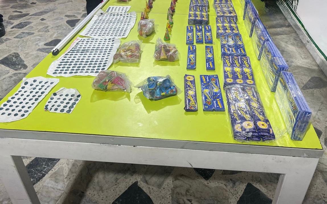 Operativo sorpresa en pleno centro de Ibagué: incautan 18 kilos de pólvora en inicio de diciembre